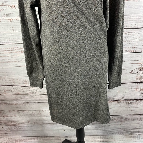 CABI GRAY SCOOP NECK LONG SLEEVE TUNIC TOP - Picture 4 of 9